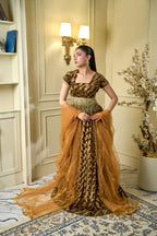 Royal Velvet Lehenga Choli Royal Aura — A Statement of Timeless Elegance ✨