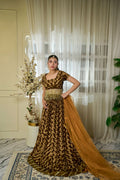 Royal Velvet Lehenga Choli Royal Aura — A Statement of Timeless Elegance ✨