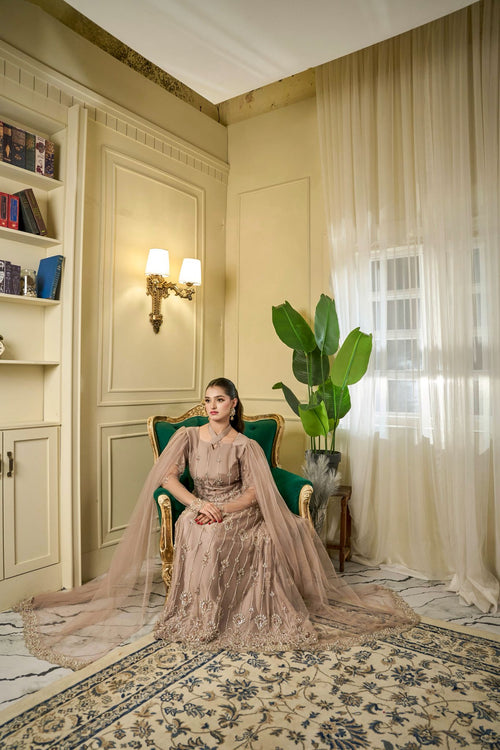 Dayaa_r_Ishq Collection — Article No. 03 Arabic Elegance Maxi | No Dupatta