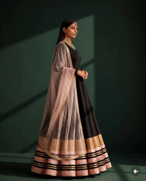 ## ✨ Haseena – 2 Piece Silk Dress